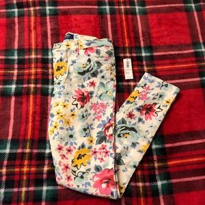 Girls Floral Pants